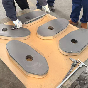 Placas deslizantes para cucharones resistentes a altas temperaturas y ladrillos refractarios <span class=keywords><strong>con</strong></span> servicio de corte para fundición en cucharones - Product Image 3