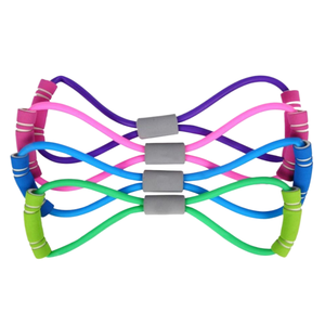 Bande de Résistance TPE pour Yoga et Pilates, 30 lb, pour Étirements Musculaires, Couleur Unie, Durable - Product Image 1