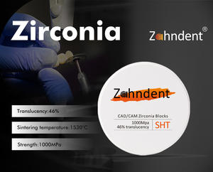 Zahndent 46% Translucentie Zirconia Blok Cad Cam Tandheelkundig Materiaal Tandtechnisch Keramisch Schijfje - Product Image 6