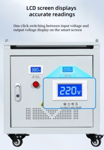 หม้อแปลงแยกวงจร 3 เฟส รุ่น SGSBK ซีรีส์ 30KVA 380V เป็น 220V/440V/660V หม้อแปลงอัตโนมัติ จ่ายไฟเสถียร - Product Image 3