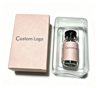 Boîte et étiquette personnalisées pour cosmétiques écologiques, impression dorée, boîte en papier, emballage de flacons de peptides 2ml, 3ml, 10ml