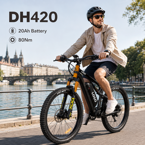 Bicicleta Eléctrica de Montaña DH420 E-MTB DH420 750W, 20AH, 50km/h, 80KM de Autonomía, Doble Suspensión, Bicicleta Híbrida Eléctrica - Product Image 1