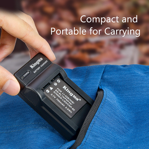 KingMa LI-40B/LI-42B 700mAh Batterie et Compact <span class=keywords><strong>Chargeur</strong></span> Simple pour <span class=keywords><strong>Olympus</strong></span> SL-58 DS6365 DS7365 DM6370 Caméra - Product Image 4
