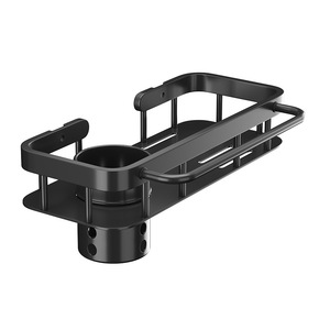 Wall Mounted Kitchen Sink Shelf No Drill <b>Dish</b> <b>Rack</b> Chopsticks Organizer <b>Drain</b> <b>Rack</b> Rectangle Multi Function 4-7.9in - Product Image 1