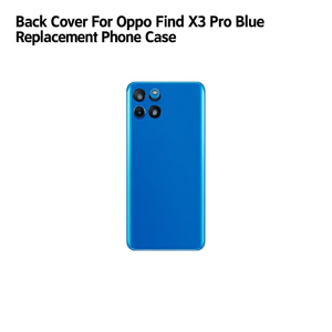 Carcasa Trasera de Repuesto Azul para Oppo Find X3 Pro - Product Image 2
