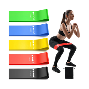 Hot Selling Durable Custom ized Bunte Latex und Tpe Resistance Pull Up Bands - Product Image 5