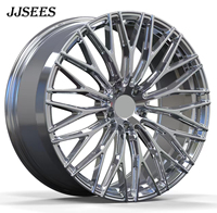 JJSEES Jantes forgées personnalisées 5x120 en alliage T6, 20-24 pouces, design multi-rayons brossé pour Range Rover Sport Vogue L405 Passenger 35mm