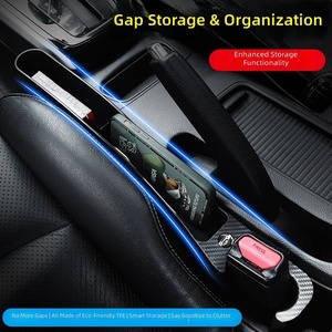 Soporte para Bolso de Coche de Fibra de Carbono, Diseño Moderno, Accesorio Interior Negro - Product Image 5