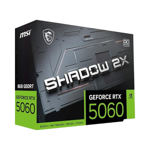 Nueva Tarjeta Gráfica para Juegos RTX 5060 8G Shadow 2X OC, 8GB GDDR7 17000MHz 2512MHz Core PCIe 4.0 DirectX 12 DisplayPort X3 - Product Image 1