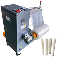 Machine de Rembobinage de Matériaux Enroulés pour Petits Rouleaux de Papier Adhésif Personnalisé et Film Aluminium pour Bobinage de Moteur
