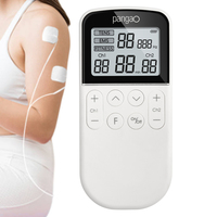 Appareil d'électrothérapie rechargeable pour soulager la douleur, stimulateur musculaire EMS TENS avec 50 modes et 16 niveaux d'intensité