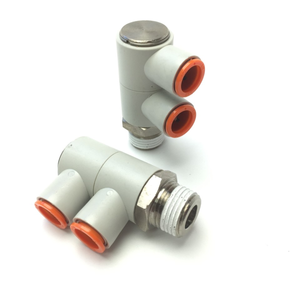 <span class=keywords><strong>2</strong></span> 件装 Kq2vd13-37s 双外螺纹弯头气动接头 1/<span class=keywords><strong>2</strong></span> 英寸管，Npt - Product Image 1