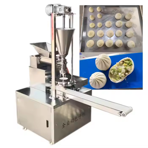 Machine automatique en acier inoxydable pour la fabrication de momos, de petits pains farcis à la vapeur, de boulettes de soupe, de xiaolongbao et de baozi - Product Image 4