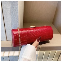 Sacs à main de soirée en cuir PU vegan pour femmes, motif crocodile, sacs à bandoulière décontractés pour mariage et fête