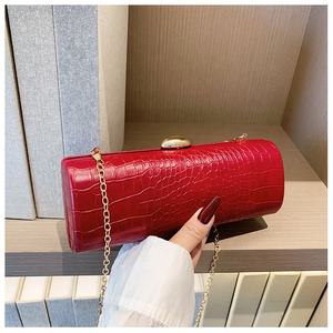 <span class=keywords><strong>Borse</strong></span> da Sera in Pelle Vegana PU per Donne, Pochette con Motivo Coccodrillo, <span class=keywords><strong>Borse</strong></span> Casual per Feste, <span class=keywords><strong>Borse</strong></span> a Tracolla con Catena per Matrimoni - Product Image 4