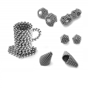 Puzzle de oficina de alivio de estrés 4mm imán juguete de bolas magnéticas imán de <span class=keywords><strong>neodimio</strong></span> con caja de metal para los niños - Product Image 5