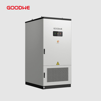 Inversor GoodWe de 125 kW con Refrigeración Líquida, Gabinete de Batería de Almacenamiento de Energía LFP de 261 kWh, Sistema ESS Todo en Uno