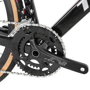 Vélo de Gravel à Cadre Carbone Design Aéro Pas Cher Pneus 700*40C 22/24 Vitesses Tout-Terrain Freins à Disque Couleur Noir Gris - Product Image 4