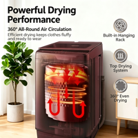 Mini Lave-linge semi-automatique électrique à chargement par le haut pour usage domestique, nouvelle machine à laver/sécher à cuve unique en plastique de 4,65,5 kg
