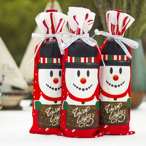 Decoración Navideña para el Hogar, Funda para Botella de Vino, Porta Champán, Adornos Navideños para Mesa - Product Image 4