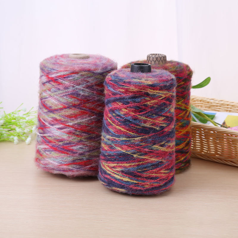 NM arcobaleno acrilico mohair misto seta fantasia filato