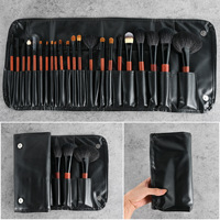 Ensemble de 22 pinceaux de maquillage luxueux en bois de rose, ensemble de pinceaux de maquillage professionnels haut de gamme, nouveau style