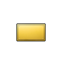 Accesorios para Ataúdes de Estilo Europeo Personalizados, Tarjetas de Oración, Tarjeta Conmemorativa, Placa con Nombre para Funeral, Tamaños Personalizados, ODM OEM LILONG LC5040-06