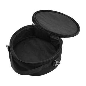 Étui souple pour kalimba portable, en tissu imperméable, forme circulaire, sac de rangement multifonctionnel rond avec sangle réglable - Product Image 4