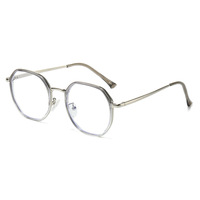Lunettes photochromiques anti-lumière bleue rétro tendance, monture carrée, polyvalentes, lunettes haut de gamme