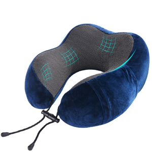Logo personnalisé Sac de <span class=keywords><strong>traitement</strong></span> de la colonne cervicale avec masque pour les yeux Bouchons d'<span class=keywords><strong>oreille</strong></span> Oreiller cervical pliable portable Oreiller de voyage en forme de U pour la sieste au bureau - Product Image 1