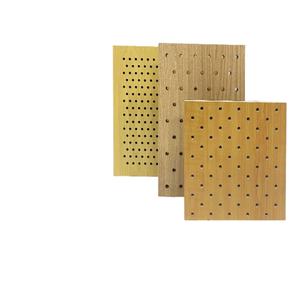 Panneaux de décoration murale perforés acoustiques pour salle de conférence Gymnase Hôtel Appartement-Réduction du bruit et absorption acoustique - Product Image 2