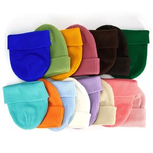 หมวกบีนนี่ถักแบบอบอุ่นมี3D ปักโลโก้/คุณสมบัติ - Product Image 2