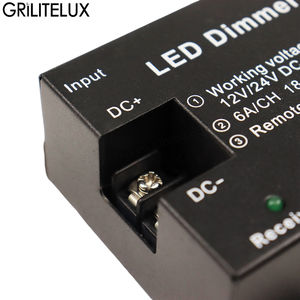 Controlador de intensidad de luz LED de alta potencia de 12-24 V, control remoto inalámbrico RF para control de iluminación SMD/COB 2835/5050 - Product Image 5