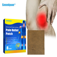 Patch antidouleur pour le corps, soulagement des douleurs articulaires, patch pour les genoux, patch chauffant à action continue de 12 heures pour adultes