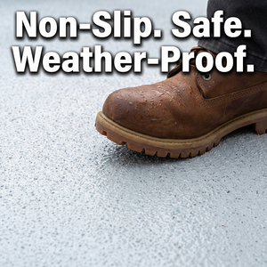 Textured Anti Slip Waterproof Reinforced Safety <b>Top</b> <b>Coat</b> Durable Grip Finishing Paint For Outdoor Roof Terrace Walkway Surface - Product Image 3