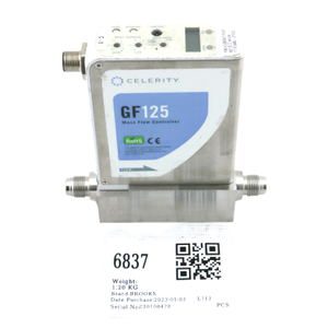 Contrôleur de débit massique Brooks Instrument GF125C - Capteur MEMS haute précision pour applications de contrôle industriel - Product Image 6