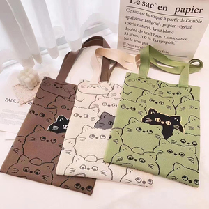 Customize Logo <strong>Panda</strong> Knitted Ladies Casual Tote Handbag Animal Jacquard With Logo Pattern Portable Handmade Jacquard for Gift - Product Image 4