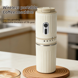 <span class=keywords><strong>Molinillo</strong></span> <span class=keywords><strong>de</strong></span> Café Eléctrico Portátil con Cuchilla, 7 Niveles <span class=keywords><strong>de</strong></span> Molienda Ajustables, Inalámbrico, Recargable, Capacidad <span class=keywords><strong>de</strong></span> 20g, Cerámico - Product Image 1