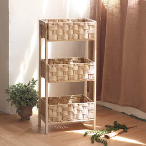 Organizador de Ropa de Madera, Moderno, Tejido a Mano, Ecológico, Personalizable, Mueble para el Hogar, Venta Caliente - Product Image 3