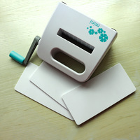 Couteau de découpe et d'embossage à manivelle, mini-machine à poignée compacte pour l'art du papier – Outil artisanal le plus vendu