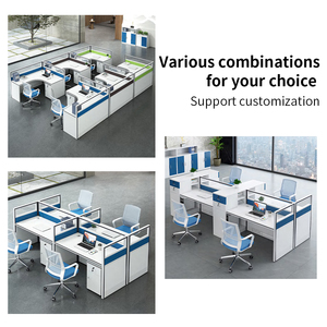 Modular cubicle bàn làm việc văn phòng thiết lập bàn cho cuộc gọi Ceter đồ nội thất văn phòng bảng de văn phòng Mesa de escritrio - Product Image 2