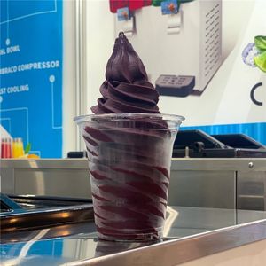 Machine à glace molle de table, 2+1 saveurs, petite taille commerciale, homologuée CE ETL pour les cafés - Product Image 5
