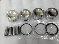 Adracing Piston forgé 06H107065 06H107065AM Pistons et segments moteur 82.50mm 83mm Pin 23mm EA888 2.0TFSI