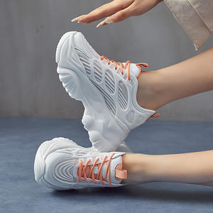 2024 proveedores personalizados, zapatillas gruesas y cómodas de punto para mujer, zapatillas informales para caminar y correr para verano e invierno - Product Image 1