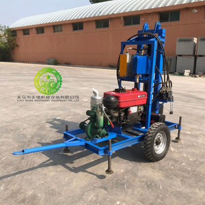 Plataforma de Perforación Rotatoria Portátil para Pozos de Agua de 150m de Profundidad con Motor Diésel, Bomba, Caja de Cambios y Componentes Principales en Venta en Dubái - Product Image 5