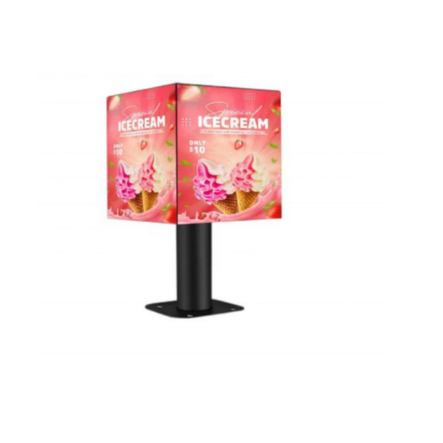 Outdoor Cube 3d Led Display Screen P3.91 Advertising Led Panels 50*50*50cm