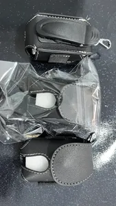 Custom Logo PU Leather Storage Bag with <b>Small</b> Pocket for Golf Balls Waterproof Tees Holder Case Promotional Sports <b>Backpack</b> - Product Image 6