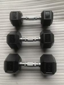 <span class=keywords><strong>Haltères</strong></span> hexagonaux en acier recouvert de caoutchouc, de 2,5 kg à 50 kg, antidérapants, pour la musculation à domicile ou en salle de sport - Product Image 3