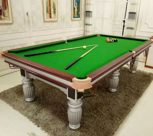Table de <span class=keywords><strong>billard</strong></span> professionnelle en bois massif de 8 pieds avec coussin en laine et dalles de <span class=keywords><strong>billard</strong></span> avec pare-chocs - Product Image 6