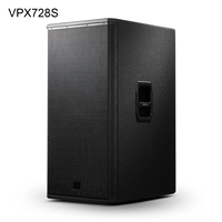 Gooermi VPX728S Double Subwoofer Passif 18 Pouces 1800W Haut-parleur de Basse Professionnel Haute Puissance pour Scène, Son Live, DJ, Club, Événement
